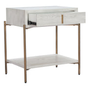 Yoru Side Table Oak White