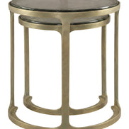 Tessa Nesting Tables (2-Piece) Brass