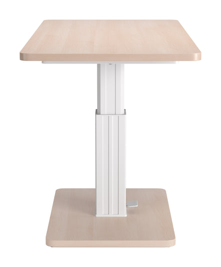 Brule Adjustable Dining Table Natural