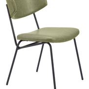 Charon Dining Chair (Set of 2) Green