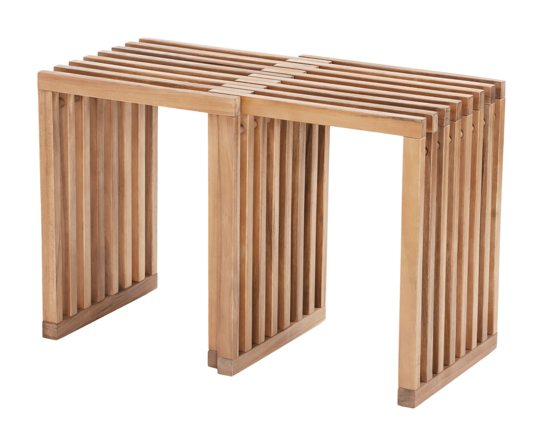 Riviera Extendable Stool (Set of 2) Natural
