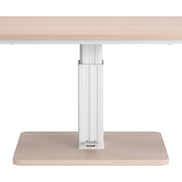 Brule Adjustable Dining Table Natural