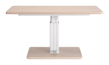 Brule Adjustable Dining Table Natural