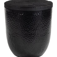 Duskan Storage Side Table Black