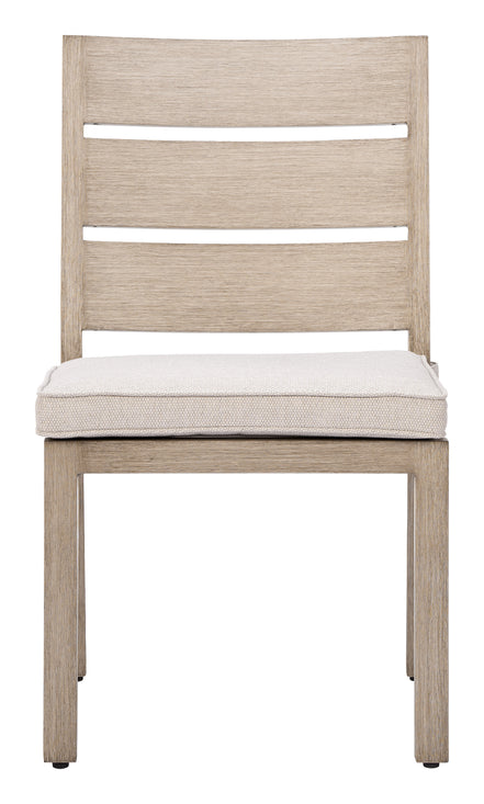 Reefline Armless Dining Chair (Set of 2) Gray