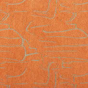 Nendo Bench Abstract Orange