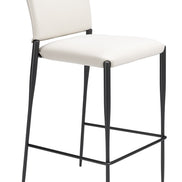 Freesia Barstool (Set of 2) White