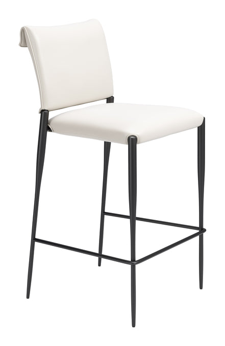 Freesia Barstool (Set of 2) White
