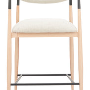 Equinox Counter Stool Oyster Gray & Natural