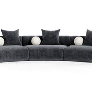 Simpson Contemporary Curved Modular Sectional