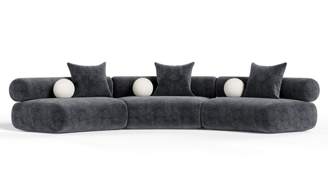 Simpson Contemporary Curved Modular Sectional