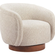 Vinta Swivel Chair Beige