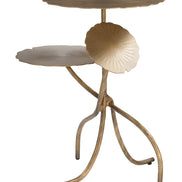 Mavro Accent Table Brass