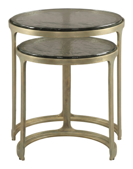 Tessa Nesting Tables (2-Piece) Brass
