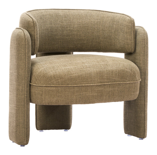 Naan Accent Chair Artichoke Green