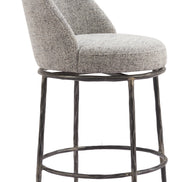 Nordhavn Swivel Counter Stool Gray