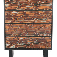 Aremi Chest Brown & Black