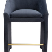 Emas Counter Stool Midnight Gray