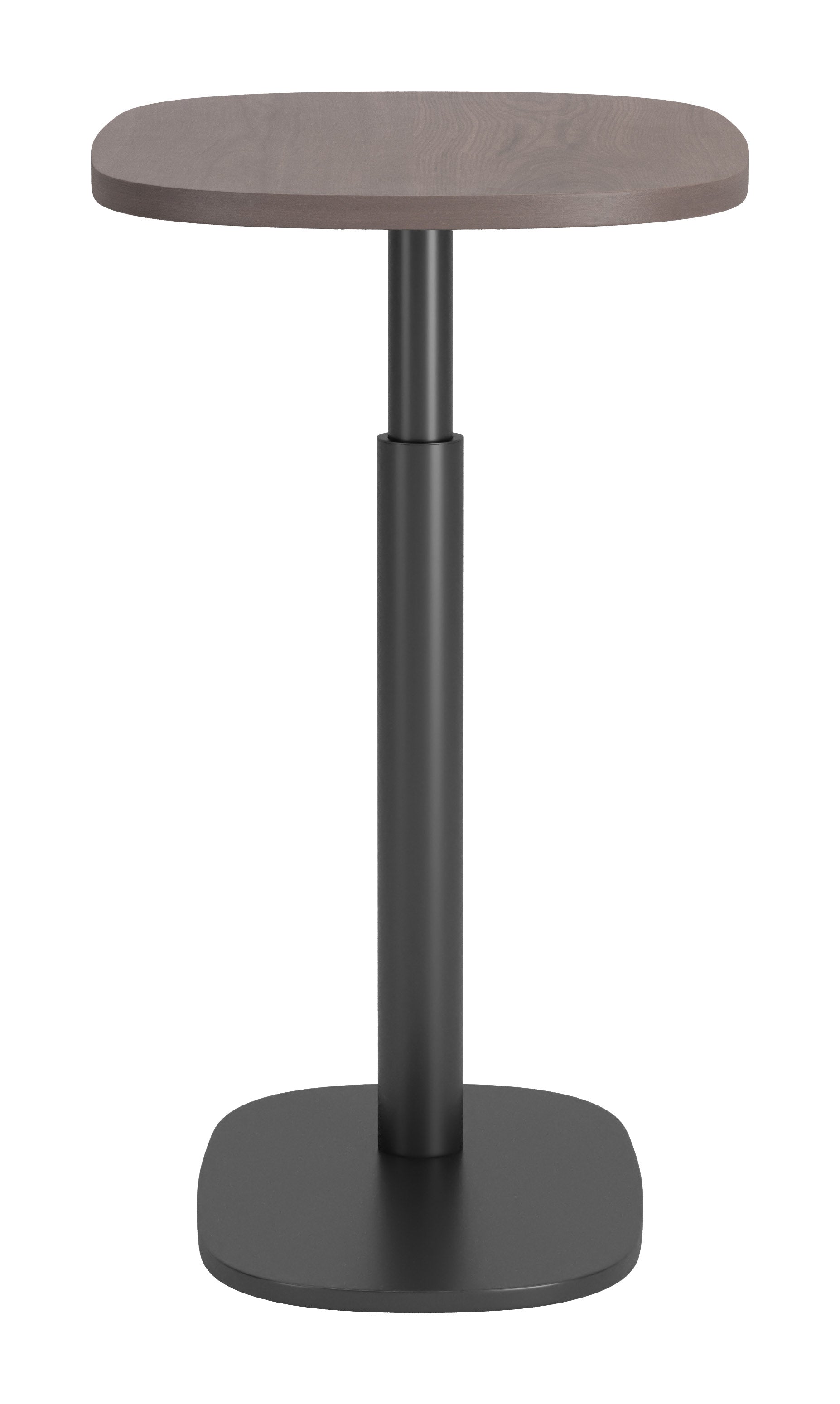 Buddy Adjustable Rotating Side Table Gray
