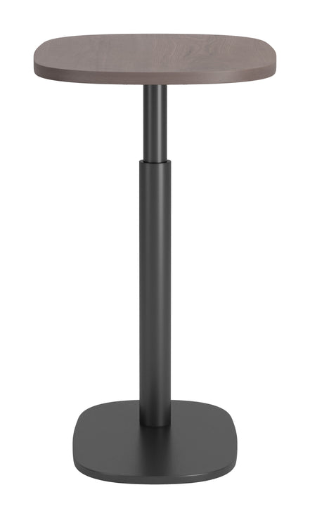 Buddy Adjustable Rotating Side Table Gray