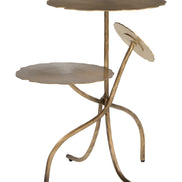 Mavro Accent Table Brass