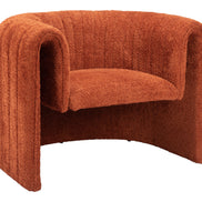 Viana Accent Chair Burnt Orange