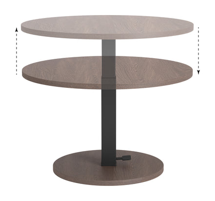 Hawley Adjustable Dining Table Walnut