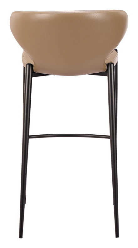 Lino Barstool (Set of 2) Taupe