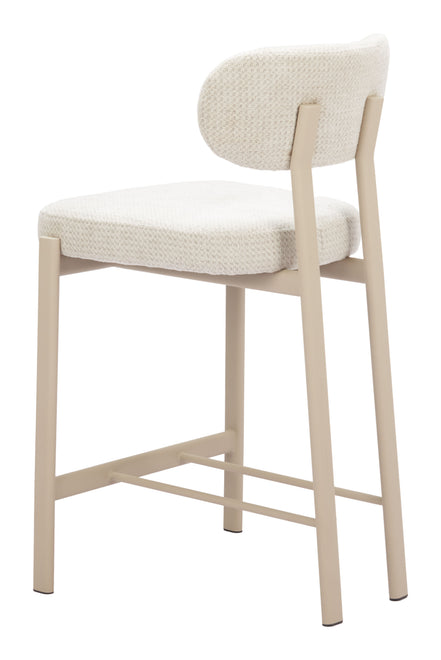 Aurea Counter Stool (Set of 2) Light Gray
