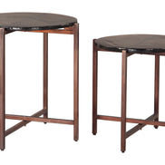 Gema Coffee Table Set (2-Piece) Bronze
