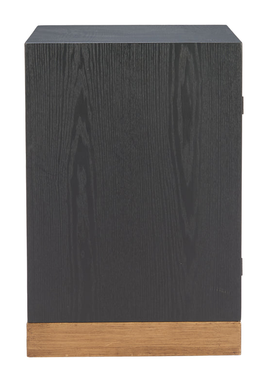 Trazo Side Table Black