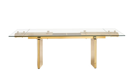 Nassim - Glam Glass Extendable Dining Table - image 3