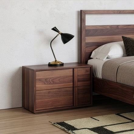 Berlin - Modern Walnut Nightstand - image 5