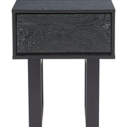 Gus Nightstand Black