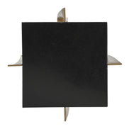 Noara Accent Table Black & Brass