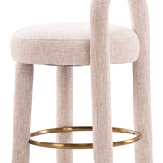 Curco Counter Stool (Set of 2) Beige