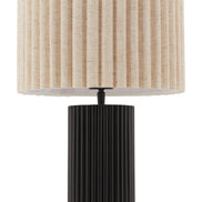 Aurora Table Lamp Beige & Black