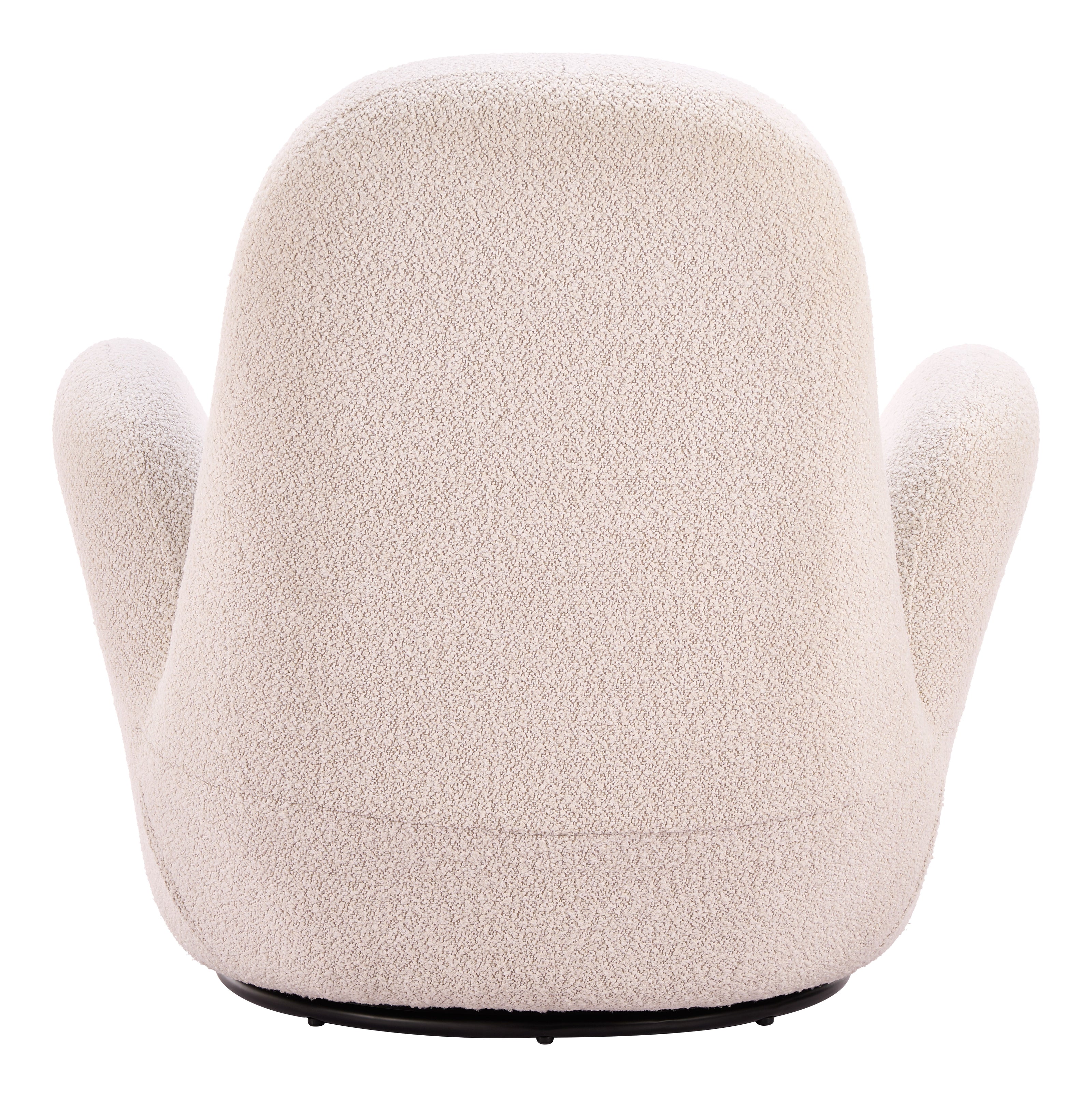 Lunet Swivel Chair Ivory