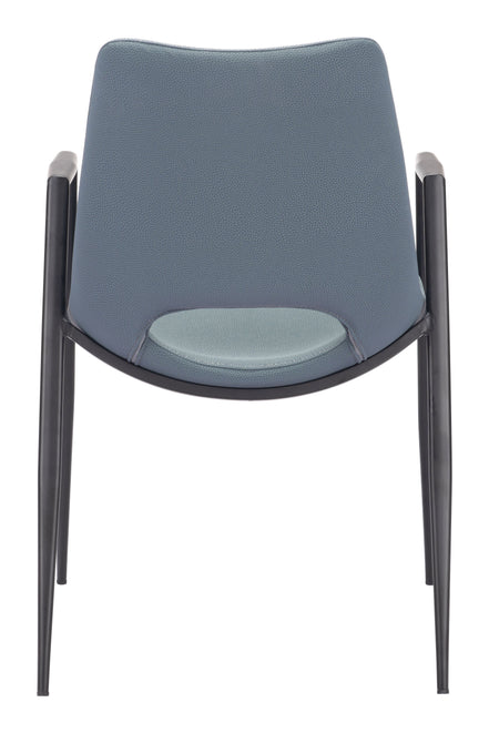 Desi Dining Chair (Set of 2) Azure Gray
