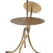 Mavro Accent Table Brass