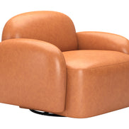 Cleo Swivel Chair Brown