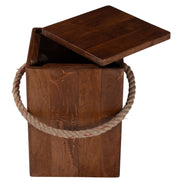 Omaga Storage Side Table Walnut