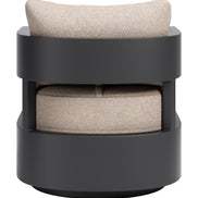 Foret Swivel Chair Black