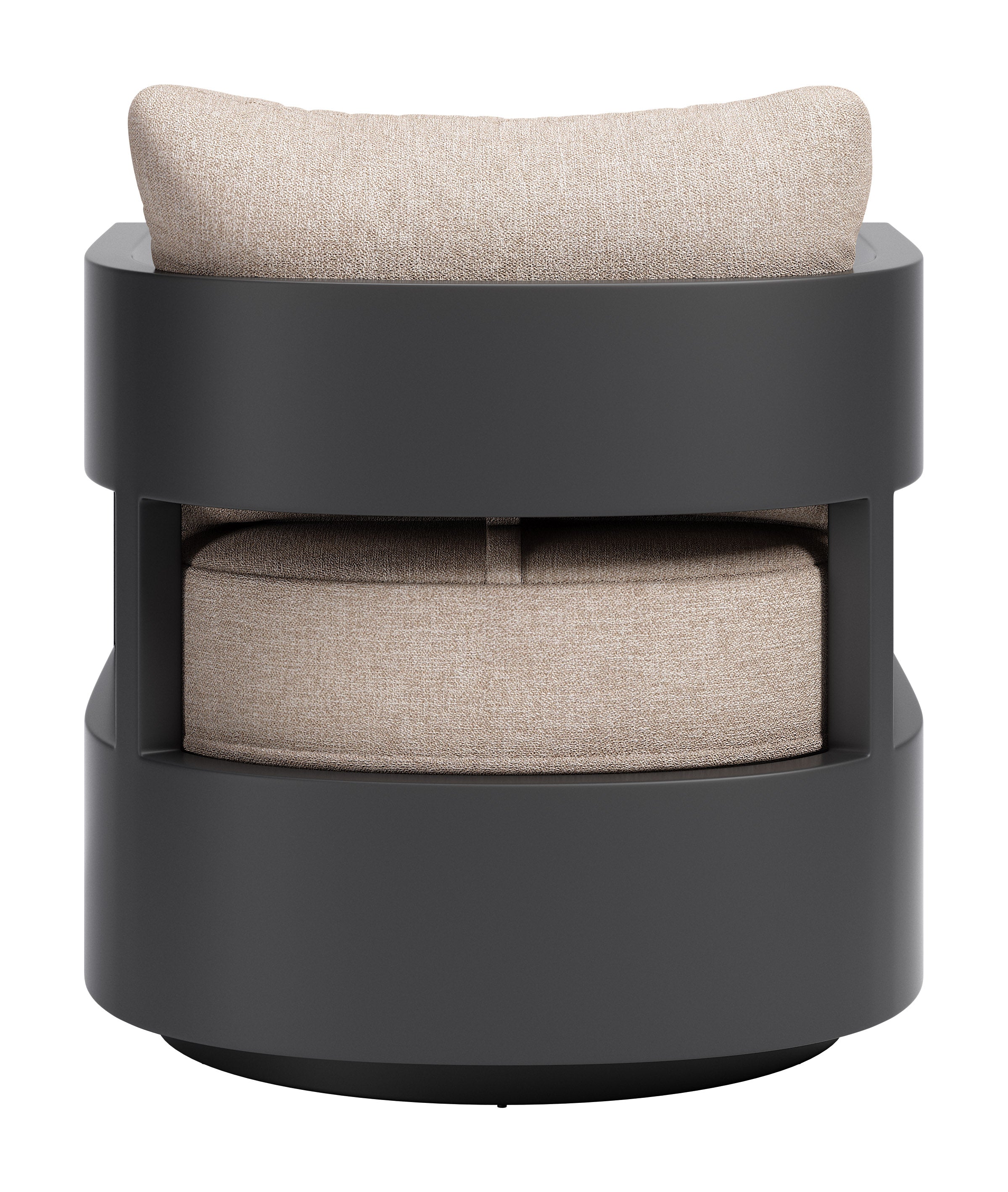 Foret Swivel Chair Black