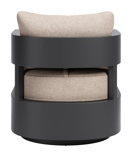 Foret Swivel Chair Black