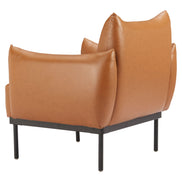 Sekil Accent Chair Brown