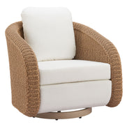 Solara Swivel Chair Ivory