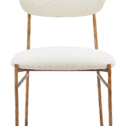 Sydhavnen Dining Chair Cream & Gold