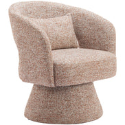 Liva Swivel Chair Frosty Brown