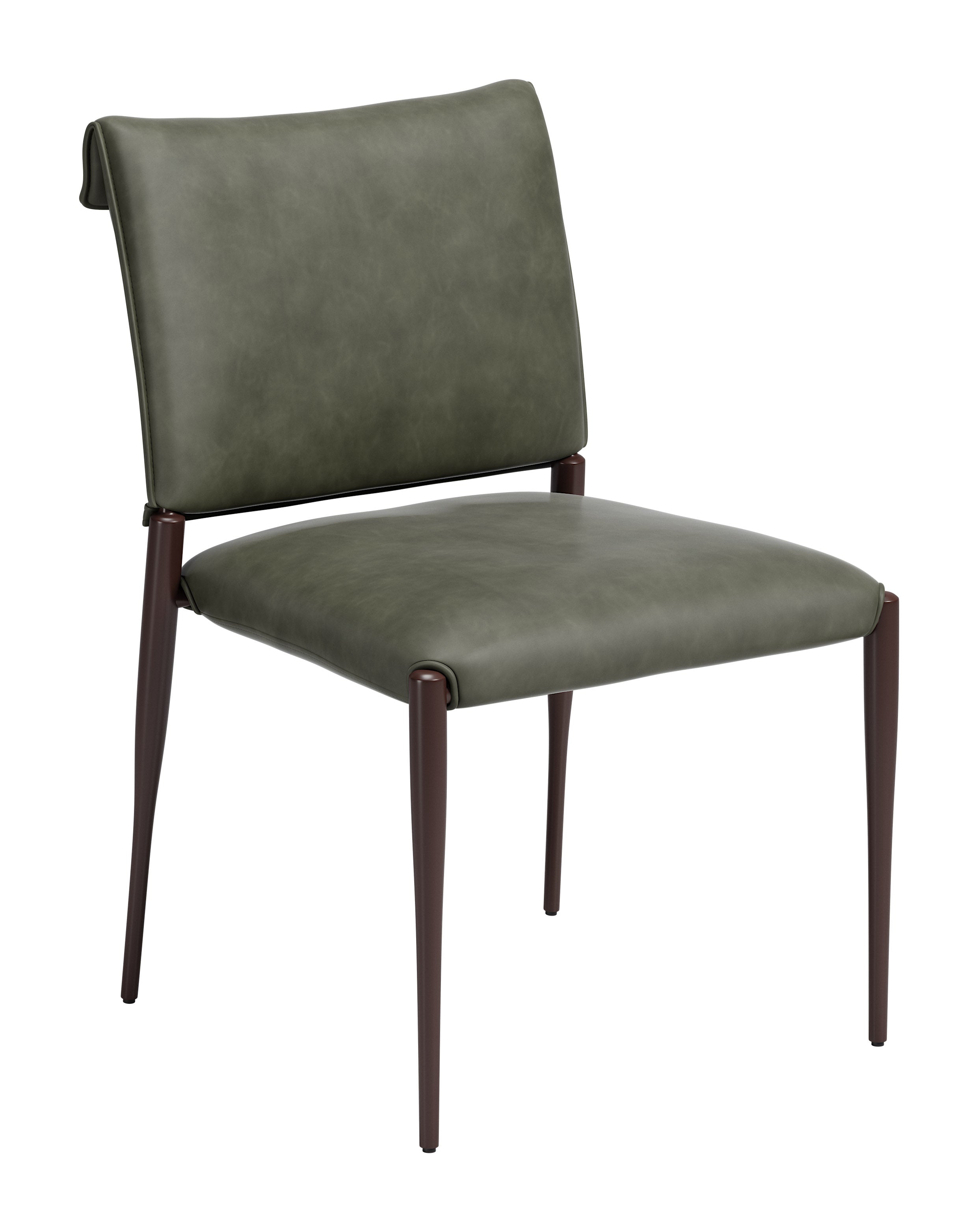 Freesia Dining Chair (Set of 2) Olive Green